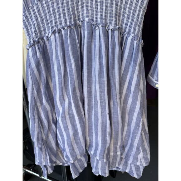 Rails Light Blue Jasmine Dress Rhône Stripe Dress NWT - Picture 12 of 14